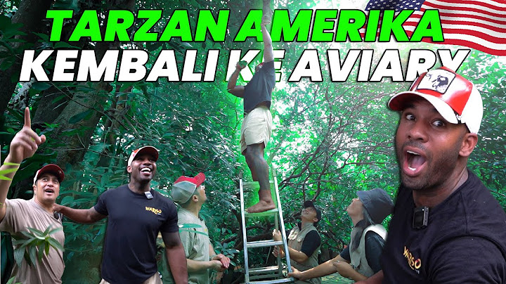 TARZAN AMERIKA KANGEN AVIARY DEHAKIMS..!