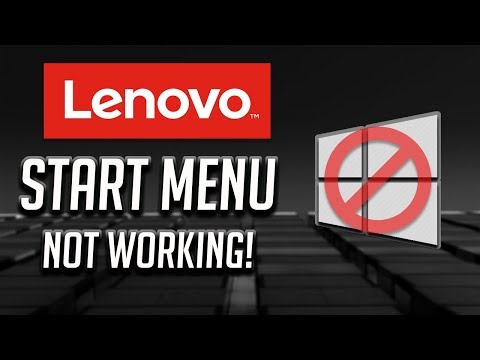 FIX Lenovo Start Menu Not Working - 2023