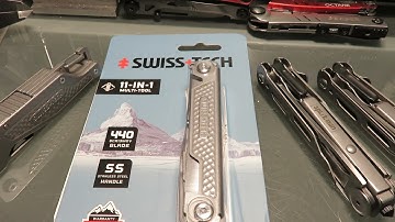 SWISS+TECH 11-IN-1 MULTIFUNCTION KNIFE!