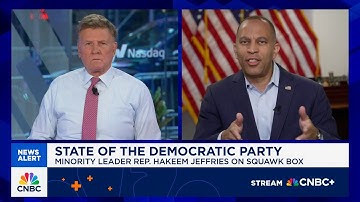 House Minority Leader Rep. Jeffries: As Democrats we believe in a strong floor and no ceiling