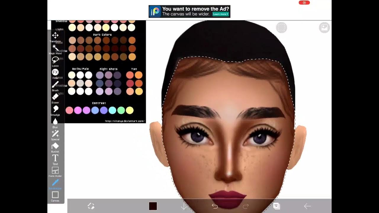 How to Edit your Avakin Photo on Ibis Paint X [FULL TUTORIAL] YouTube