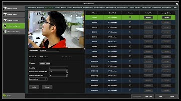 step3 ZKTeco facial recognition NVR operation:open the facial recognition function