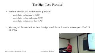 Sign Test in R