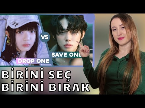 ÇOK ZOR!! Birini Seç Birini Bırak 9 - SAVE ONE DROP ONE | KPOP OYUNU | KPOP GAME