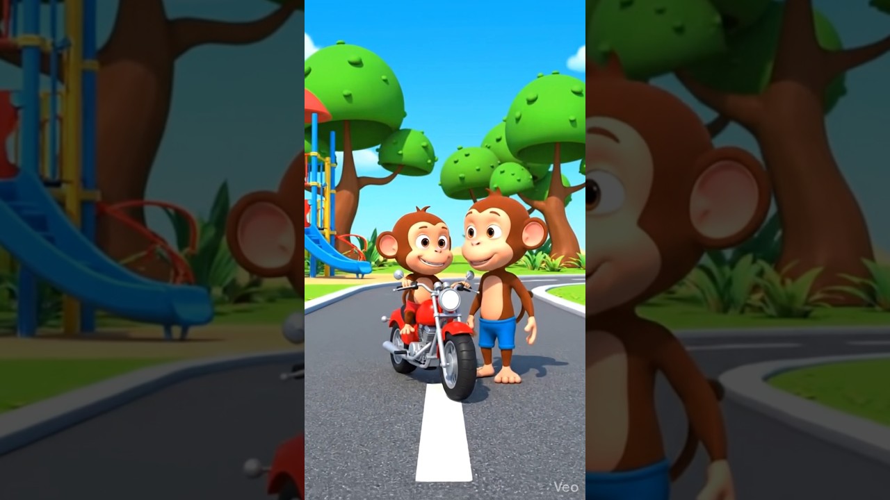 🐒😂 Monty & Chonty Saying Hey Hey | Kiddycraft Crazy Loop 😜🔥 