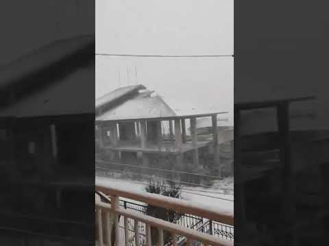 Neve sul Subappennino, il video girato a Faeto