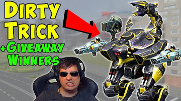 SCORPION Secret Ability? + Giveaway Winners - War Robots Fun Gameplay WR