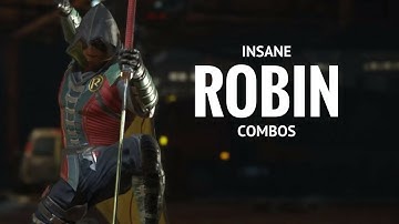 INSANE ROBIN COMBOS!! Injustice 2