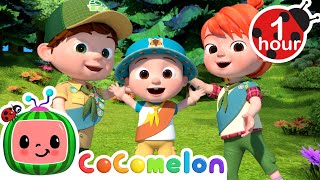 Family Camping Trip!  More | CoComelon Nursery Rhymes & Kids Songs | Love from Moonbug