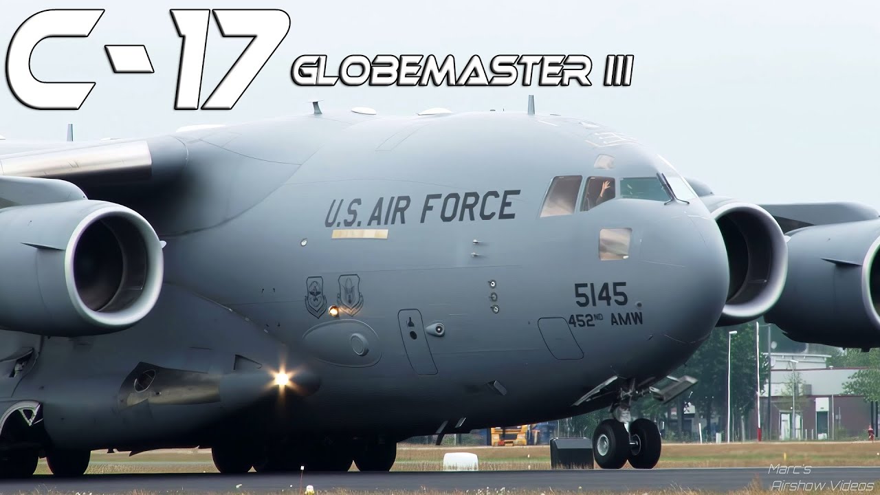 Дисплей C-17 Globemaster III Гильзе Риен, 2010 г., 4K