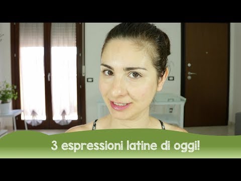Learn Italian 3 Espressioni Latine Di Oggi Youtube