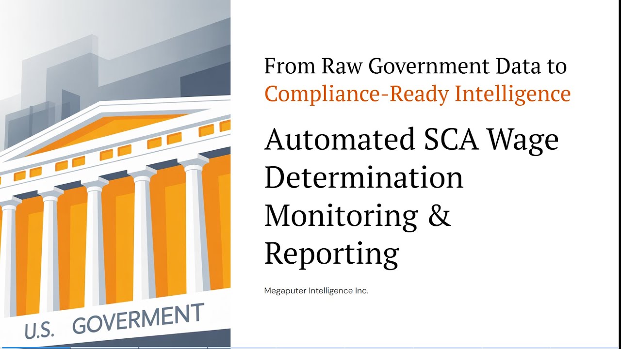 Automating SCA Wage Compliance with AI