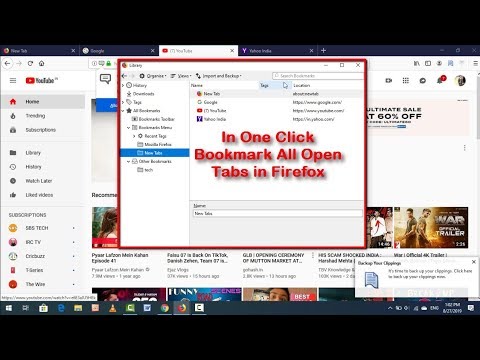 Video: Cara Menyesuaikan Bookmark Visual Firefox