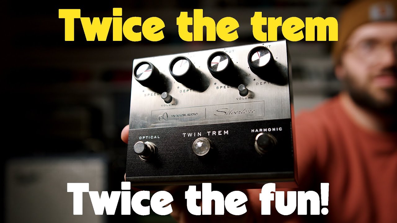 Jackson Audio x Silvertone Twin Trem | Harmonic + Optical Tremolo = twice the fun!