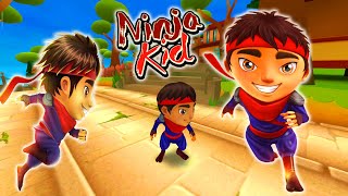 Ninja Kid Run Free - Fun Games Super Record Gameplay screenshot 3