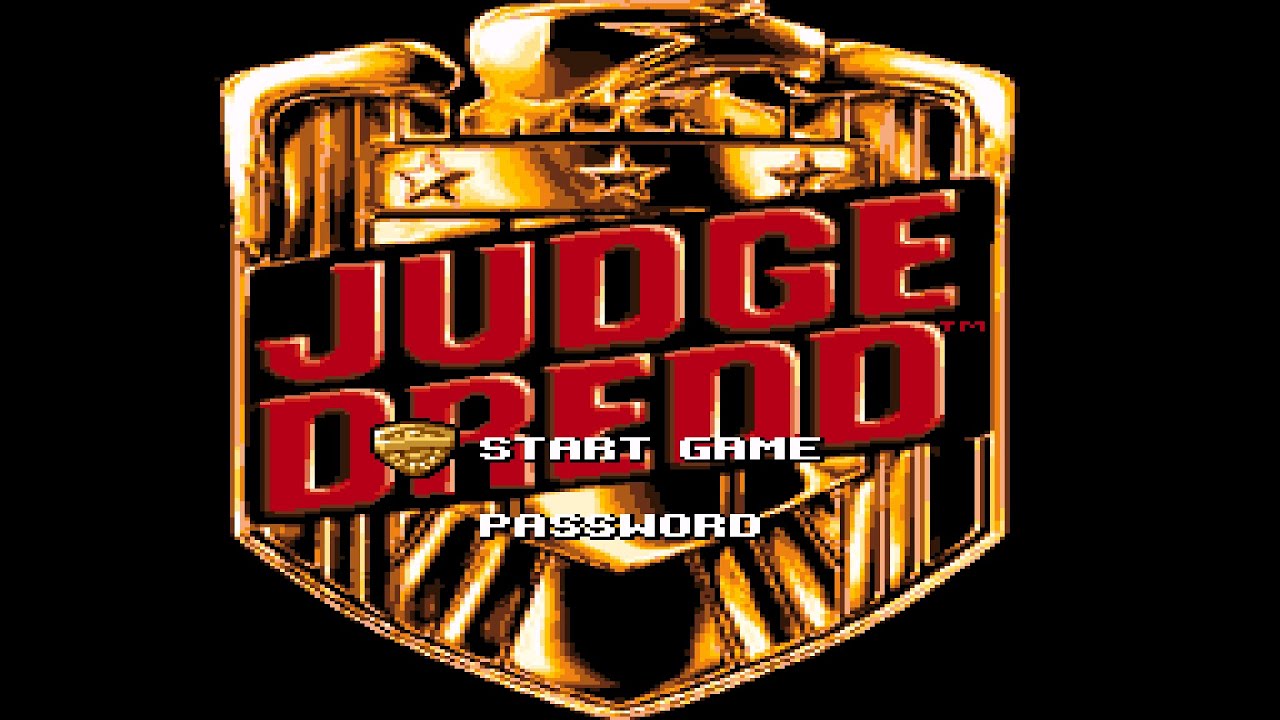 Judge Dredd (SNES, North American version) Intro and Demo