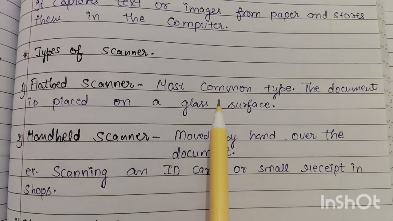 What is mouse and scanner#vedio#notes#cpct#ugcnet