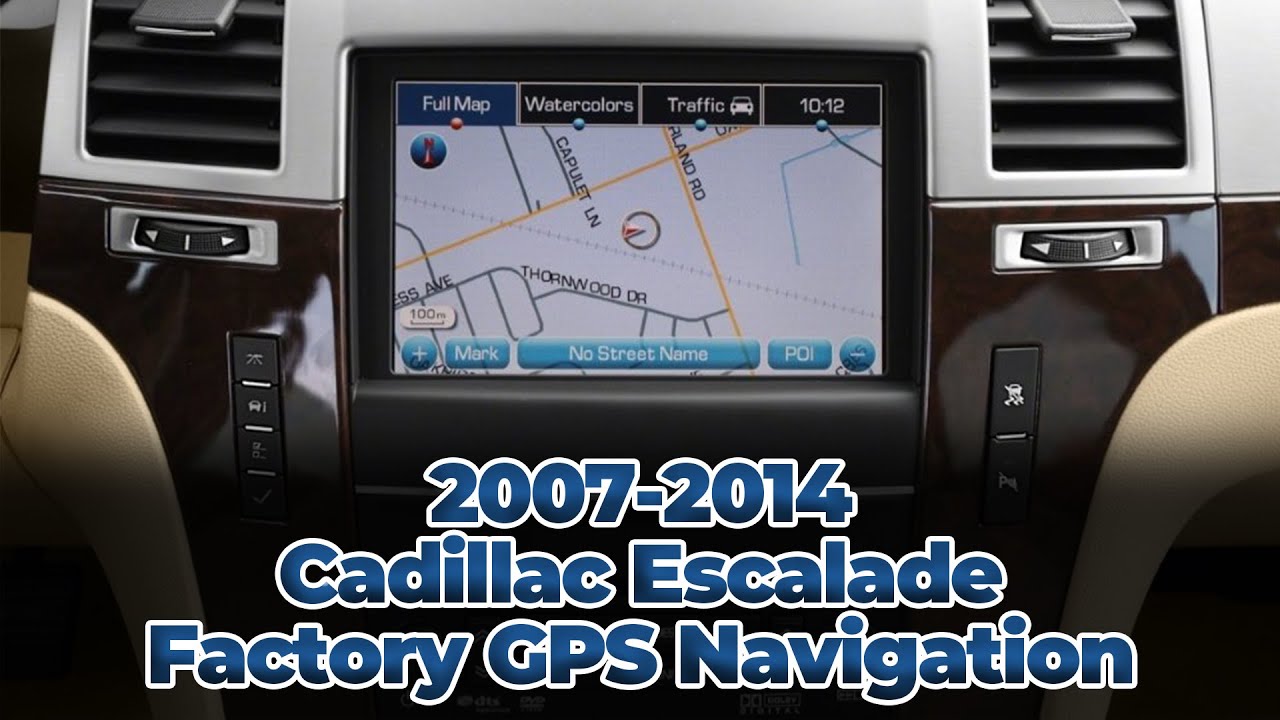 2007-2014 Cadillac Escalade Factory GPS Navigation Radio ... cadillac srx rear seat fuse box 