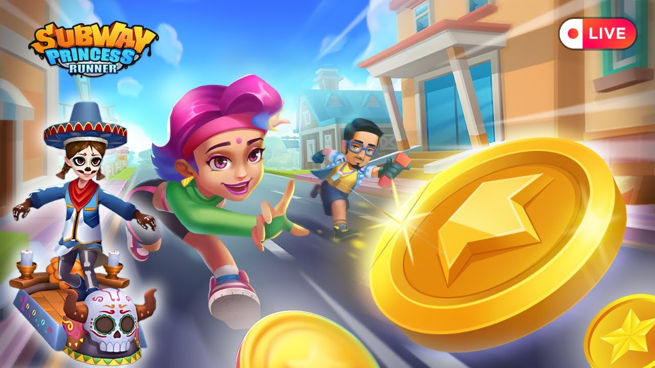 Subway Princess Runner | Must Watch Live Adventure🔥 #live # ...