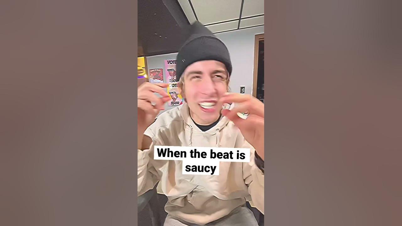 When the beat is saucy: