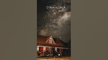 أن الأنسان لربه لكنود _ سورة العاديات _ أيه قصيرة _ القارئ : عبد الرحمن مسعد