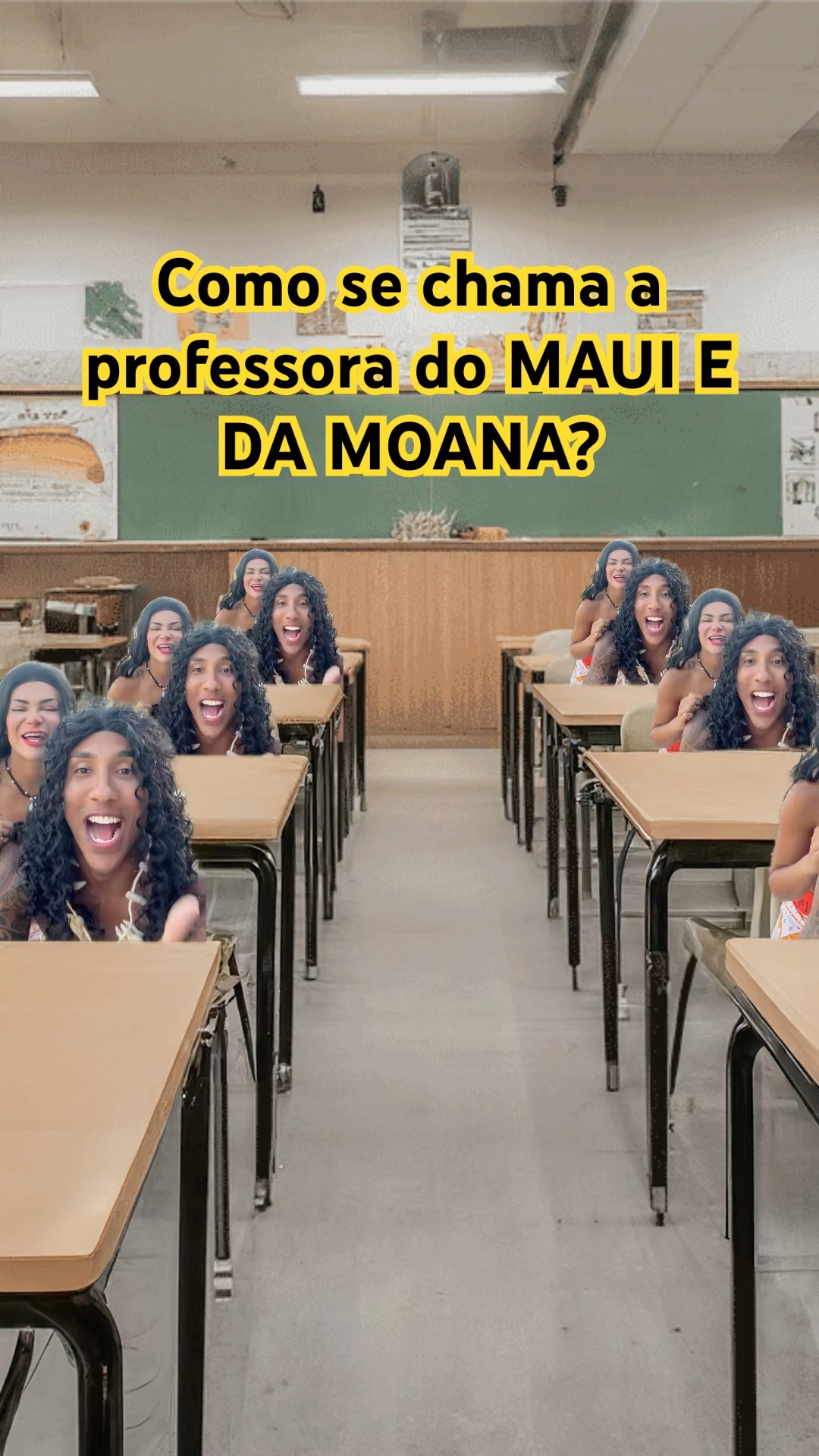 Alguém sabe? ​⁠@mayca.brasil #moana #maui #dublagem #humor #roblox #short