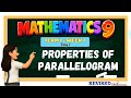 Math 9 Term 1 Week 7 | Properties of Parallelogram