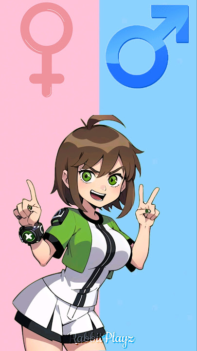 BEN 10⏱️👽🔟CHARACTERS👩🏻‍🦰🙎🏻‍♂️GENDER♥️SWAP [[ BOYS 🔀 GIRLS ]]💕4K EDIT🔥💫Rabbitplayz