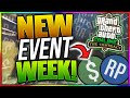 NEW EVENT WEEK TRIPLE, DOUBLE MONEY, DISCOUNTS &amp; MORE!! (GTA ONLINE)