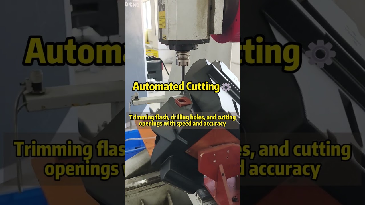 CNC Trimming for Custom Rotomolded Plastic Products