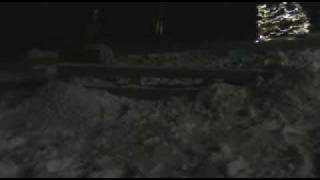 First Backyard Snowboarding Jib Session of '09