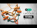 DIY Collar Enredadera» 🍃  tutorial | como hacer collar de hilo | diy ● Macrame necklace #238