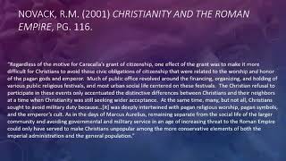 Pagans and Christians: Lecture Six