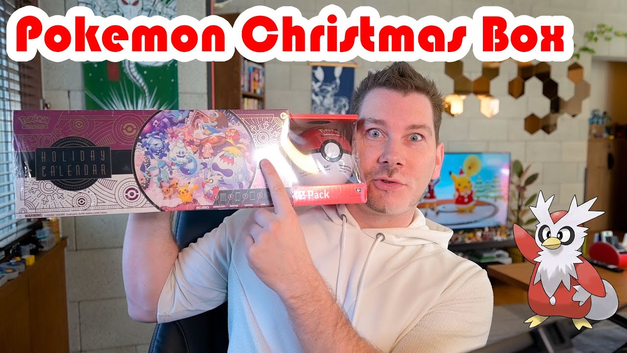 2025 Christmas Pokemon Box Opening!