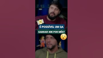 É possível ganhar 40k como QA no exterior | #shorts #qa #testesdesoftware