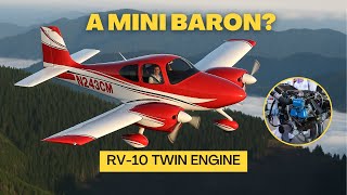 A mini Baron? RV-10 Twin-engine and cheaper than the traditional RV-10 #rv10  #rotax