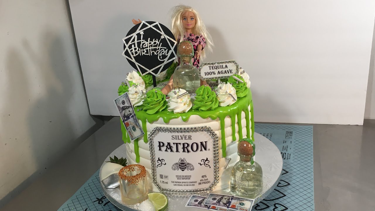 Descubrir 38+ imagen pastel decorado con botella de tequila