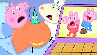 Baby George and Baby Peppa Funny Stories | Peppa Pig Funny Animation