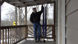 Handmade 7 Foot Anodized Wind chimes
