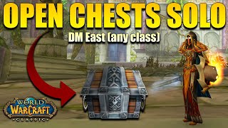 How to SOLO open chests in Dire Maul East (& My Extended Paladin Farm Run)