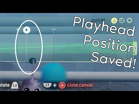 Save Timeline Position In A Variable - Dreams Tutorial
