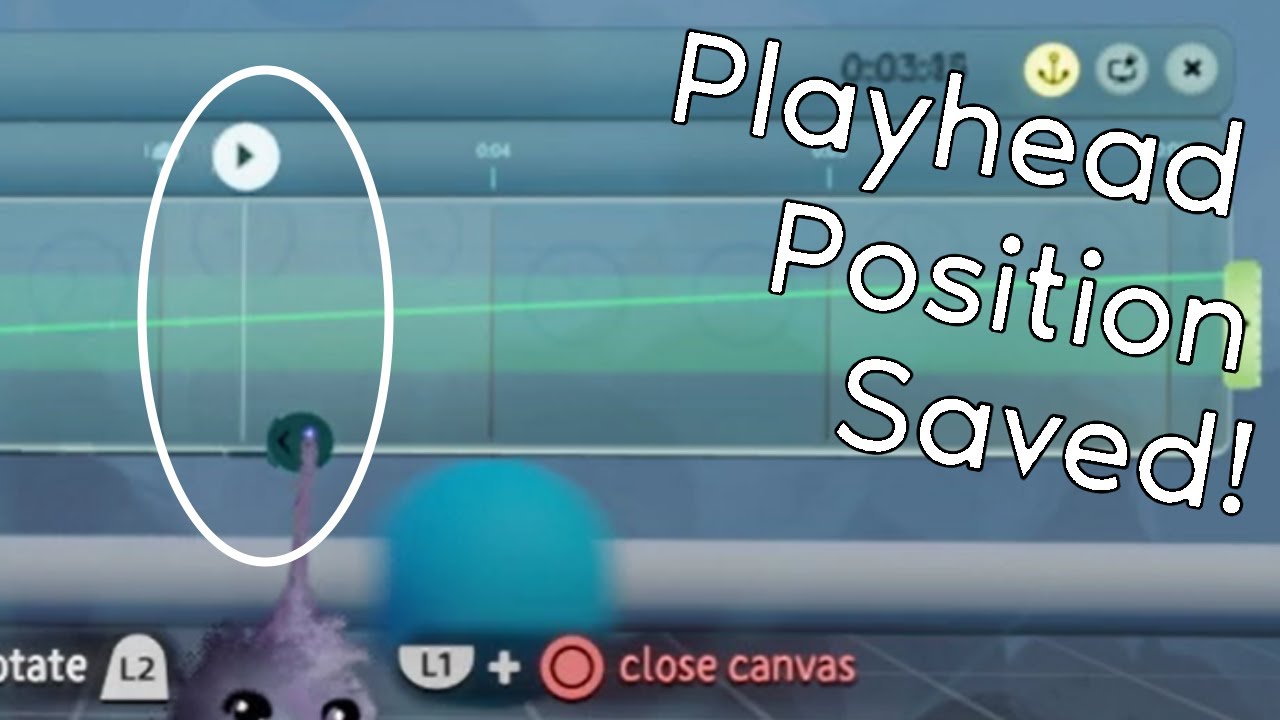 Save Timeline Position In A Variable - Dreams Tutorial