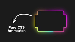 Animation in CSS - Glowing Border Animation with Gradient