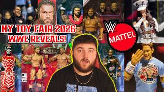 Celebrity LOTS OF BRAND NEW WWE ACTION FIGURE REVEALS!!! NY TOY FAIR 2026 FULL BREAKDOWN! Wealth