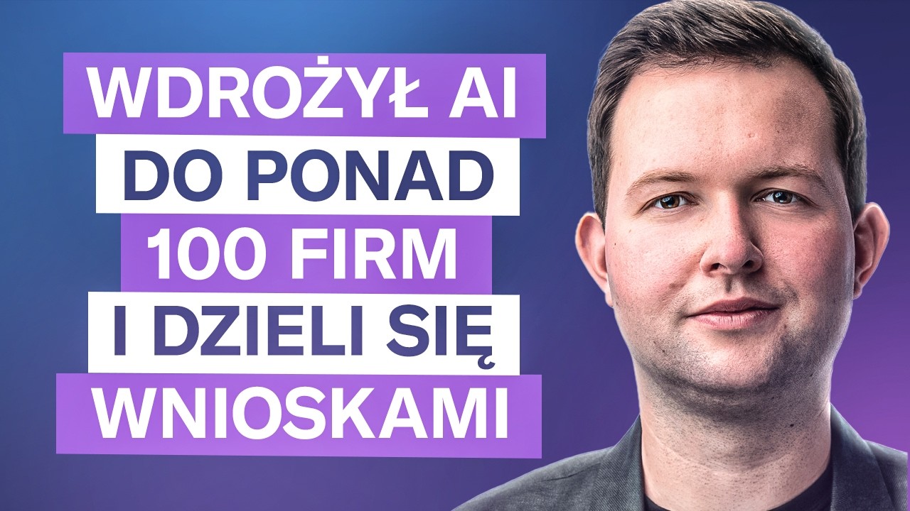 W jakich obszarach AI pomoże Twojej firmie? Sztuczna inteligencja w BIZNESIE | Szymon Kita