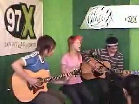 misery business paramore acoustic