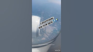 A Breathtaking View from Above ✈️🌍 Ein atemberaubender Blick von oben ✈️🌍