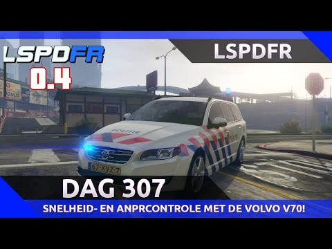 gta-5-lspdfr-dag-307---anpr-+-snelheidscontrole-met-de-volvo-v70