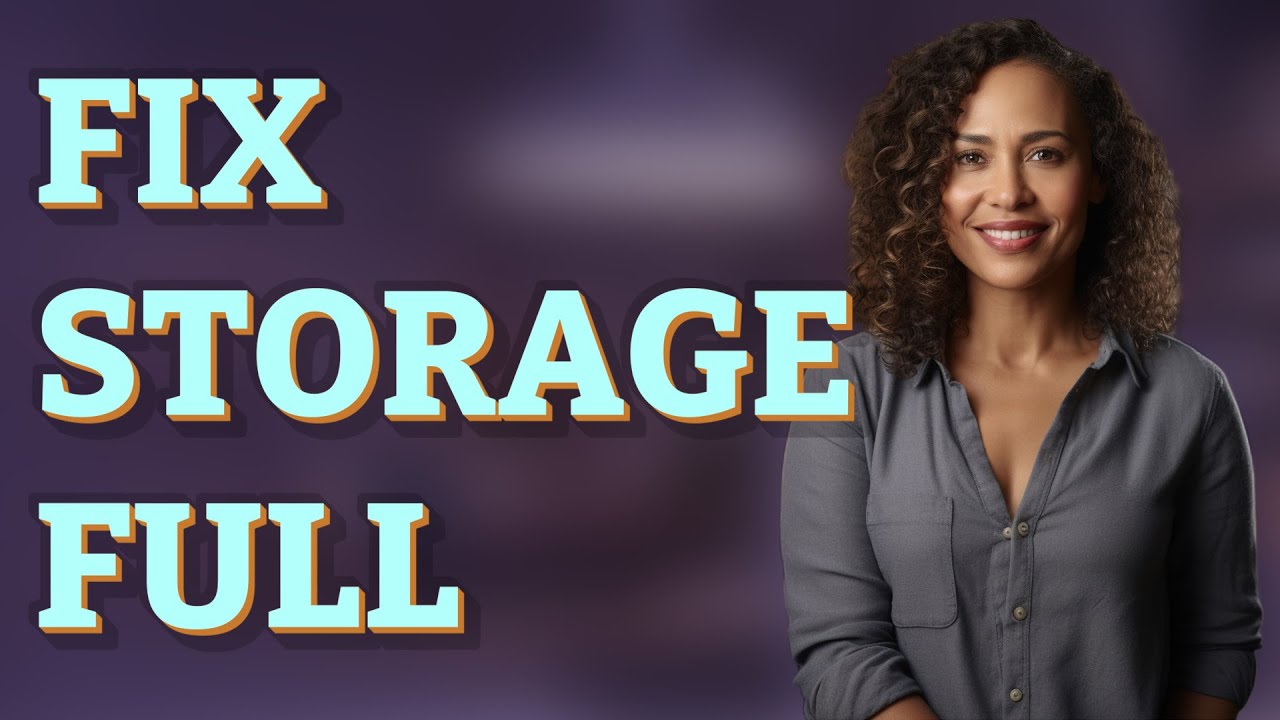 Fix Storage How Do I Quickly Fix 'Storage Full' Alerts on iPhone? - YouTube