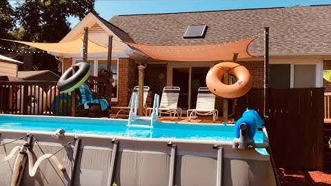 Intex 12x24 Pool 3yr. Review